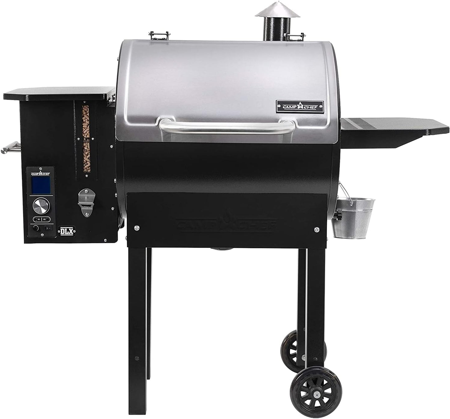Smokepro DLX Pellet Grill W/New PID Gen 2 Digital Controller - Black