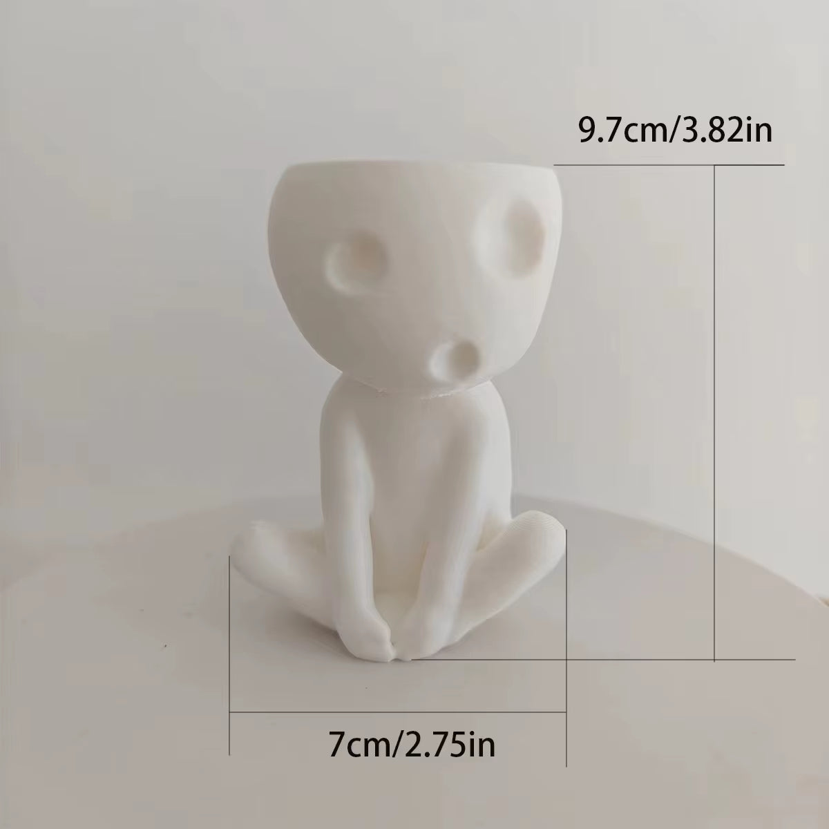 Adorable Kawaii Tree Elves Planter Pot - Perfect for Small Plants & Air Plants - Charming Indoor Flower Pot Holder