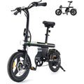 Experience Freedom with the 500W Folding Electric Bike – 20 MPH Speed, Compact 14-Inch Design!
