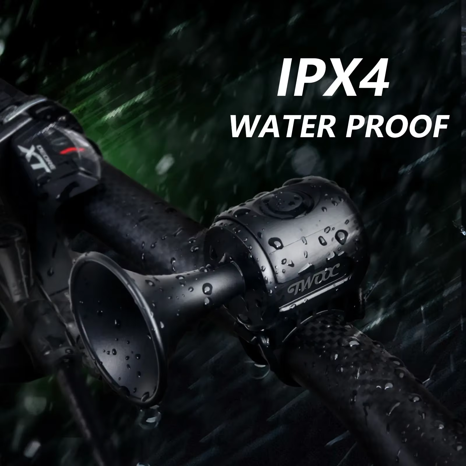 Powerful 120dB Waterproof Bicycle Electronic Horn – Loud Safety Alarm for Road & Mountain Bikes