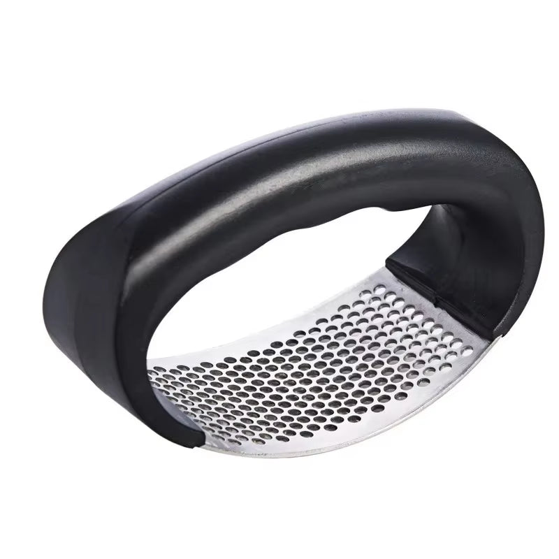Premium Stainless Steel Garlic Press & Chopper - Effortless Garlic Crushing for Delicious Meals!