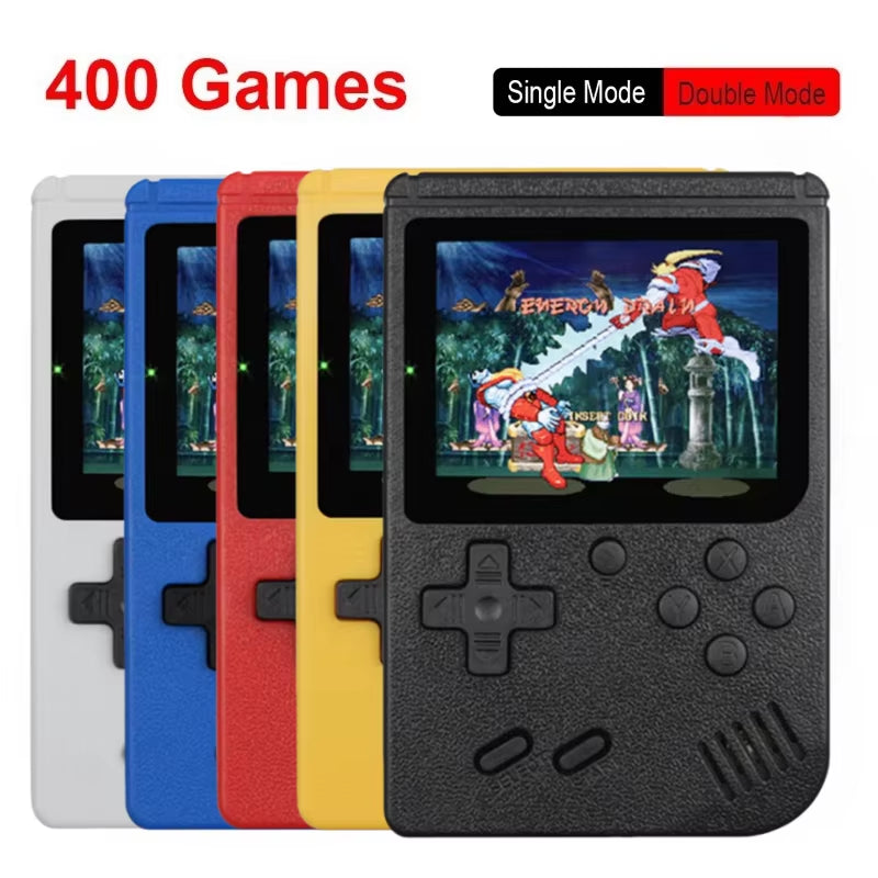 400-in-1 Portable Retro Handheld Game Console with 3.0 Inch Color LCD - Endless Fun on the Go!