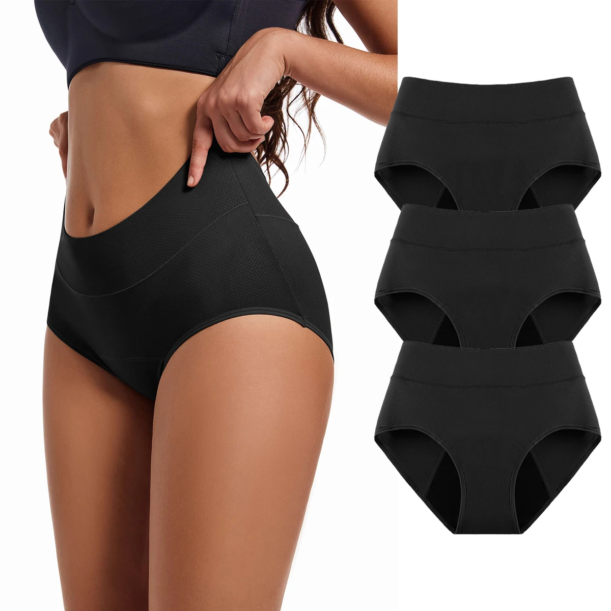 Ultimate Comfort Menstrual Panties – Leak-Proof Cotton Briefs for Stress-Free Periods