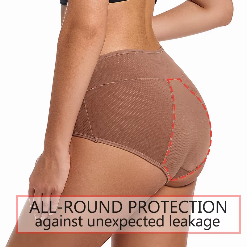 Ultimate Comfort Menstrual Panties – Leak-Proof Cotton Briefs for Stress-Free Periods