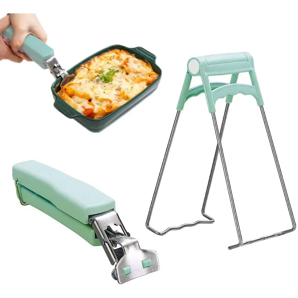 Anti-Scald Hand Clamp - Safe Kitchen Tool for Steaming and Serving Vegetables