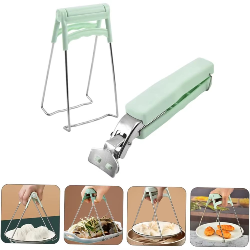 Anti-Scald Hand Clamp - Safe Kitchen Tool for Steaming and Serving Vegetables