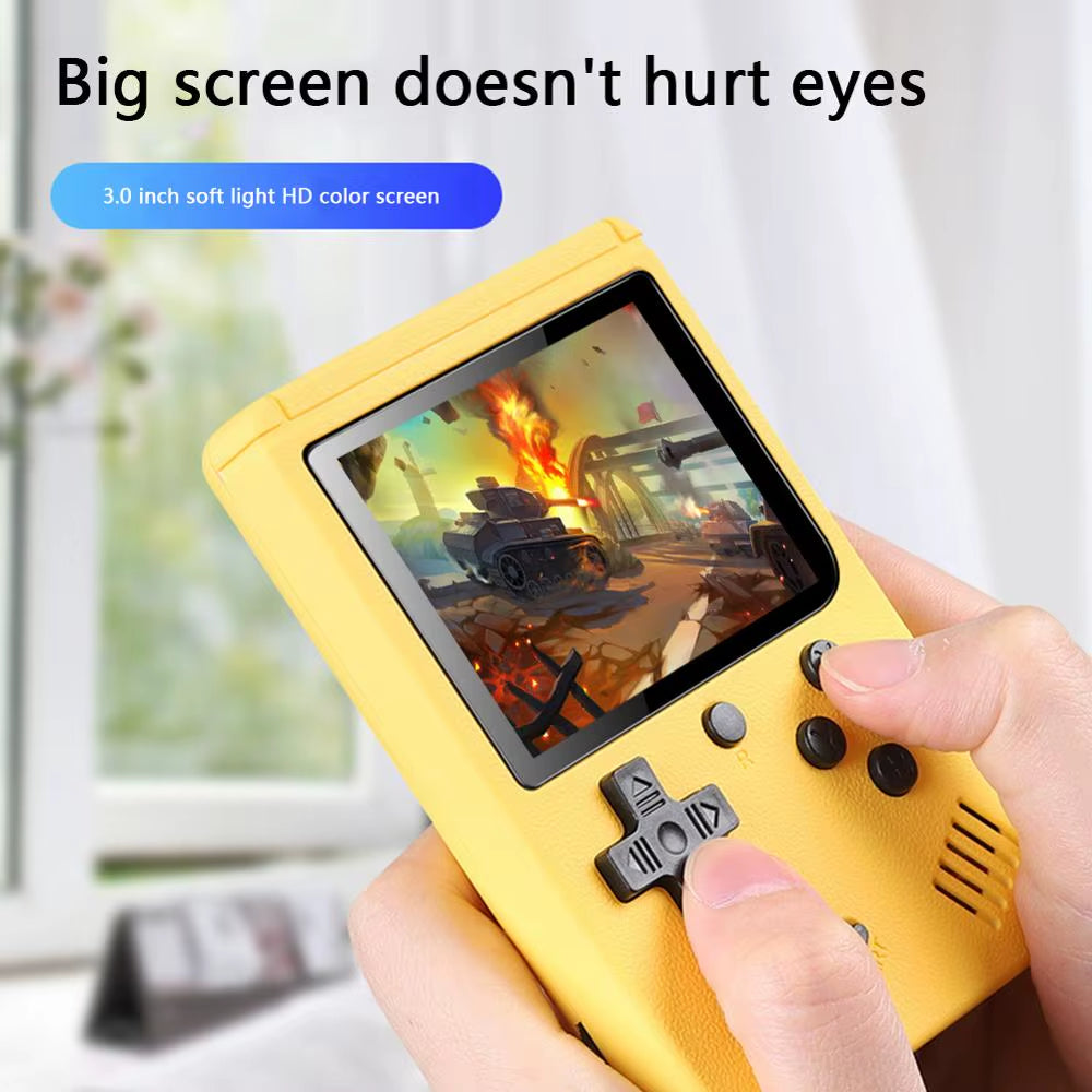 400-in-1 Portable Retro Handheld Game Console with 3.0 Inch Color LCD - Endless Fun on the Go!