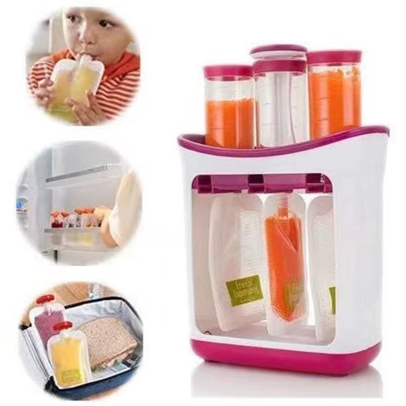 Ultimate Baby Food Maker: Puree Squeezer & Storage Bag for Homemade Nutrition