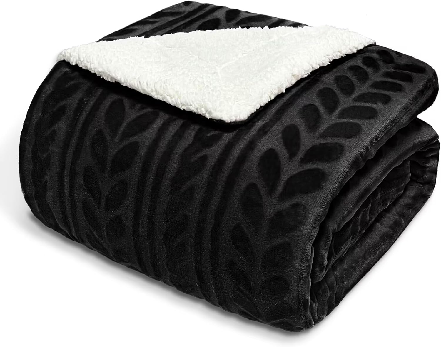 Luxurious King Size Reversible Sherpa Fleece Blanket – Soft & Warm Throw for Bed, Couch & Sofa