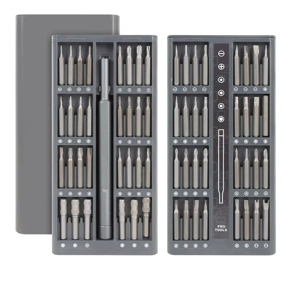 25-in-1 Magnetic Precision Screwdriver Set - Ultimate Mini Tool Kit for Mobile Phone & PC Repair with Torx & Hex Bits