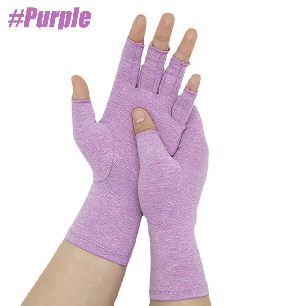 Ultimate Arthritis Relief Gloves for Men & Women - Fingerless Compression for Carpal Tunnel