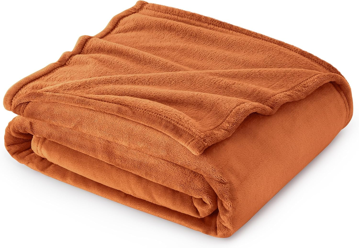 Gentlesoft Brown Fleece Throw Blanket - Ultra-Soft 300GSM Cozy Plush for Couch, Sofa, Bed - Lightweight 50x60 Inches Perfect for Toddlers