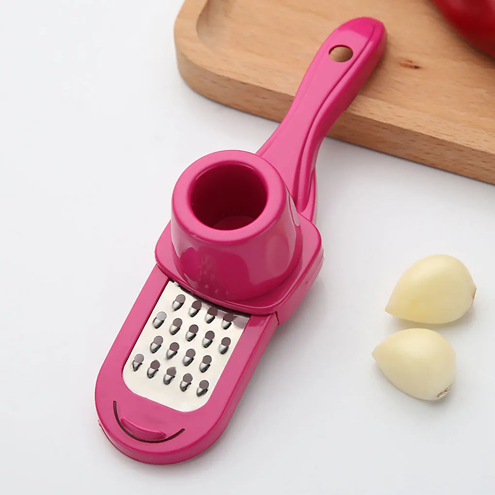 Multi-Functional Garlic Crusher and Peeler - Essential Kitchen Tool for Effortless Ginger and Garlic Prep