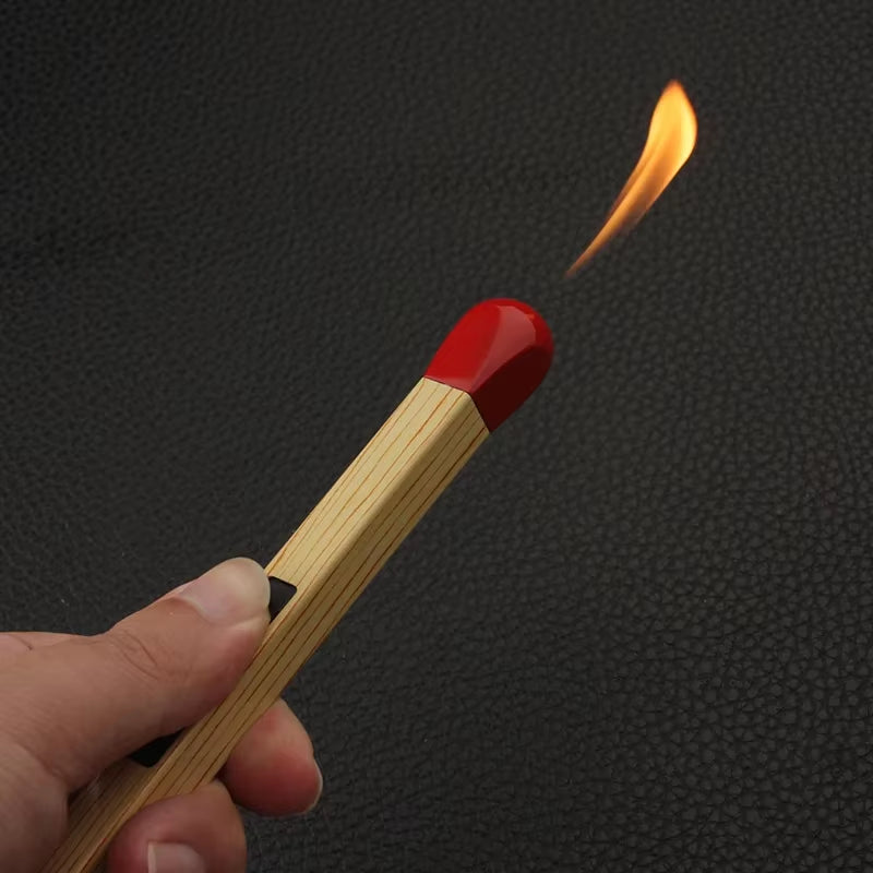 Super Large Inflatable Aromatherapy Lighter - Little Red Book TikTok Match Stick for Safe Scald-Free Ignition