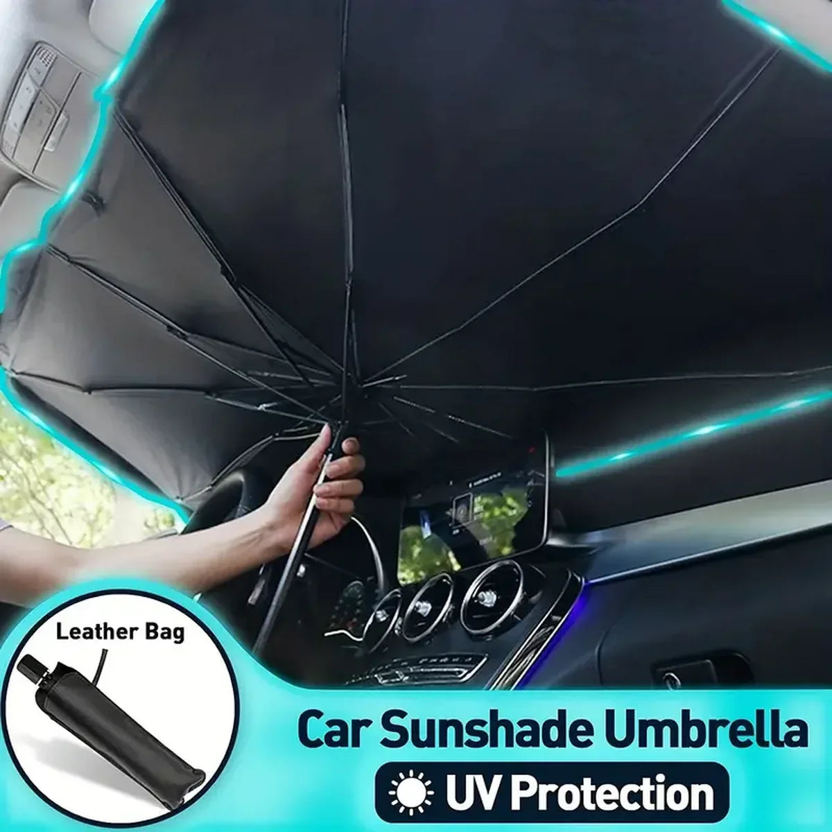 Ultimate Car Sun Shade Protector - Premium Windshield Cover for Superior Interior Protection