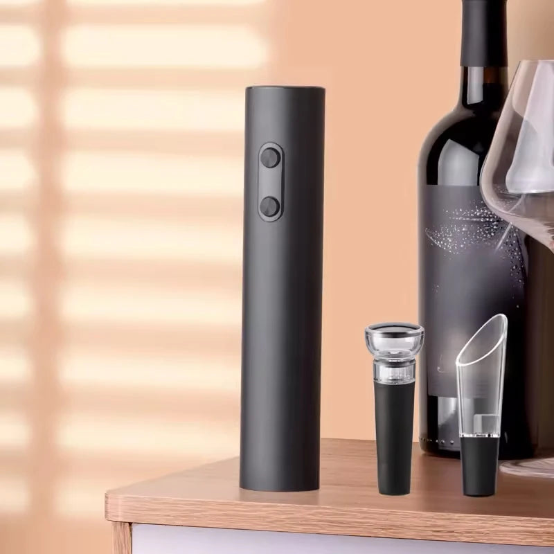 Effortless Electric Wine Bottle Opener - Automatic Corkscrew for Perfectly Uncorked Wine Every Time!