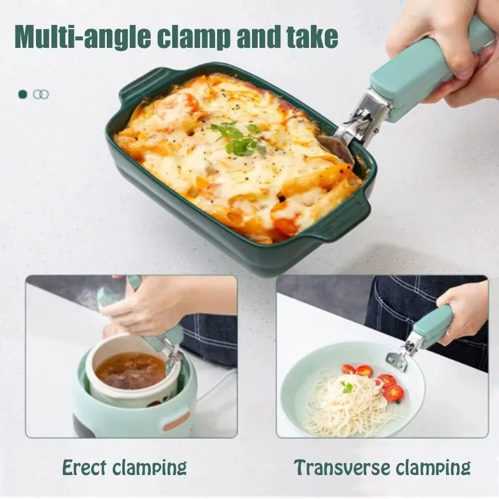 Anti-Scald Hand Clamp - Safe Kitchen Tool for Steaming and Serving Vegetables