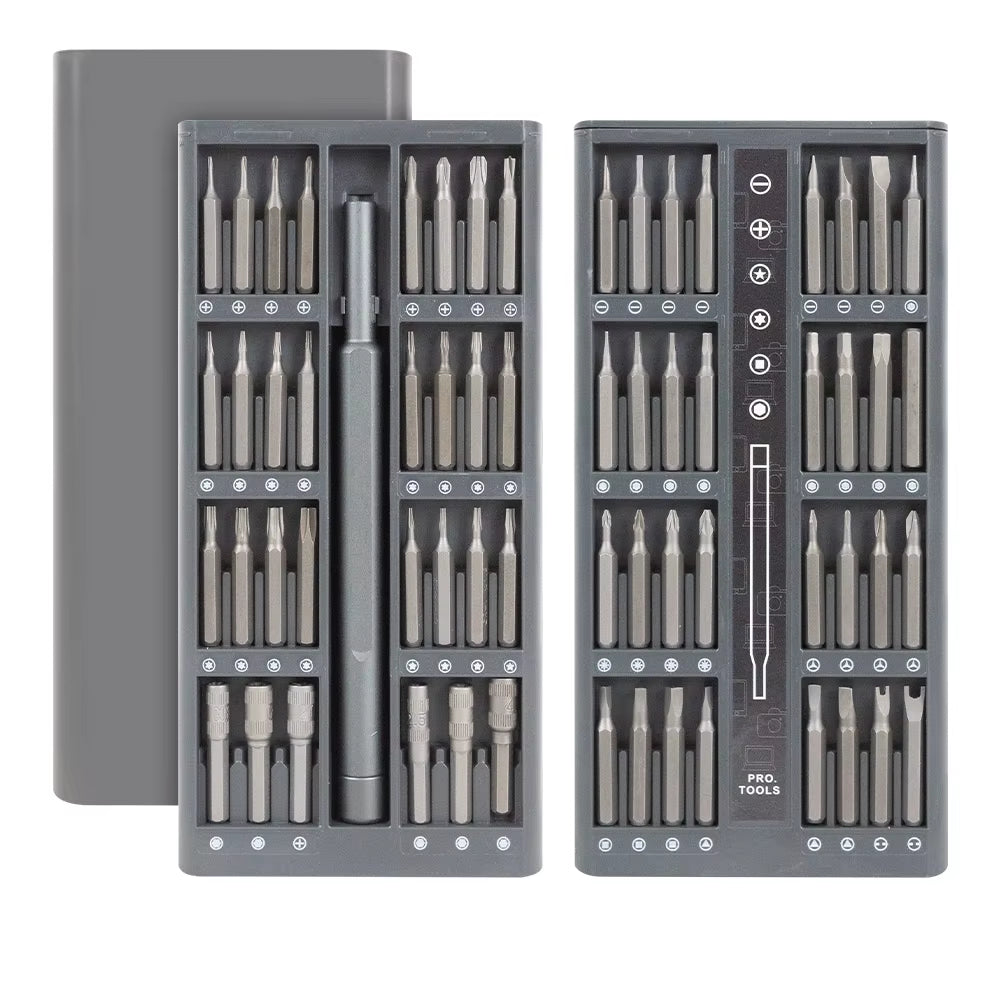 25-in-1 Magnetic Precision Screwdriver Set - Ultimate Mini Tool Kit for Mobile Phone & PC Repair with Torx & Hex Bits