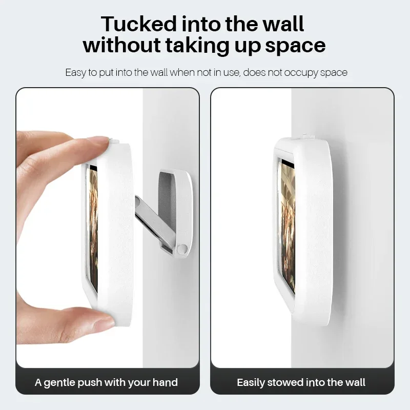 Adjustable Waterproof Shower Phone Holder – 360° Rotating Wall Mount Stand with Aromatherapy for All Smartphones