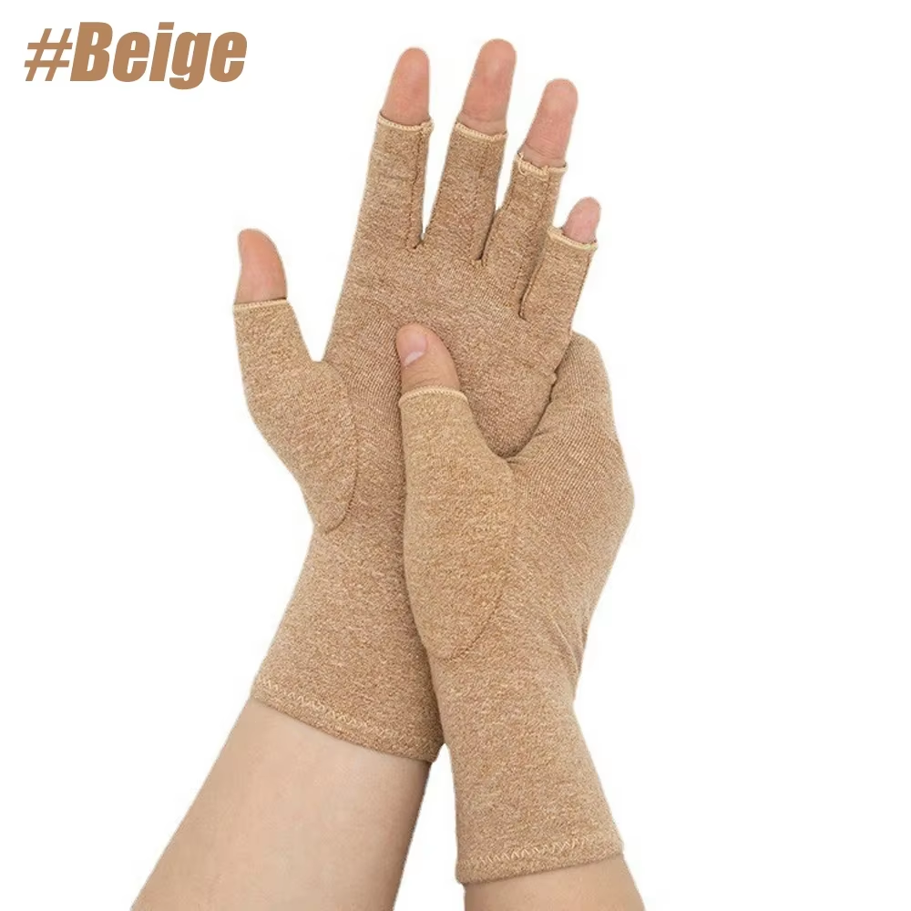 Ultimate Arthritis Relief Gloves for Men & Women - Fingerless Compression for Carpal Tunnel
