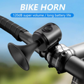 Powerful 120dB Waterproof Bicycle Electronic Horn – Loud Safety Alarm for Road & Mountain Bikes