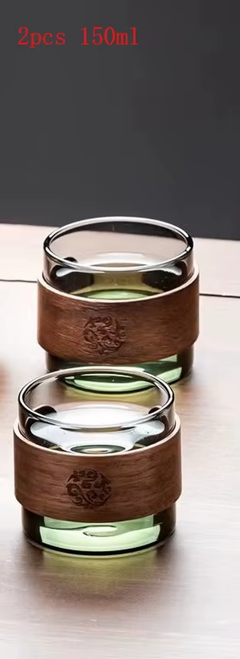 Stylish Magnetic Switch Glass Teapot – Heat-Resistant with Tea Water Separation & Filtration | Solid Wood Handle | 800–900ml